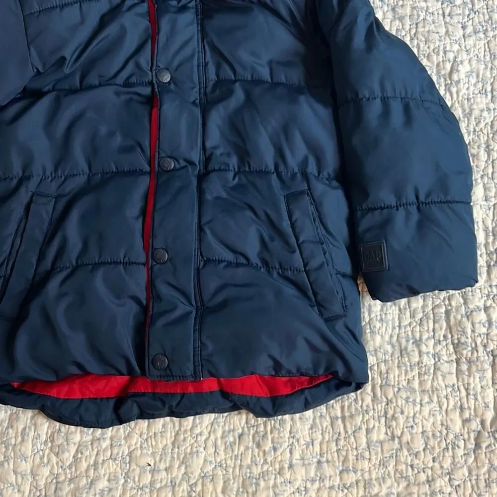 Baby Gap ColdControl Max Puffer Jacket 5T Navy